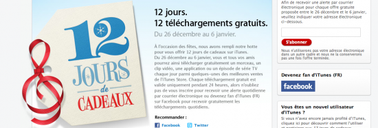 12 jours de cadeaux